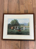 Robert Duncan - Country Girl  Print Framed