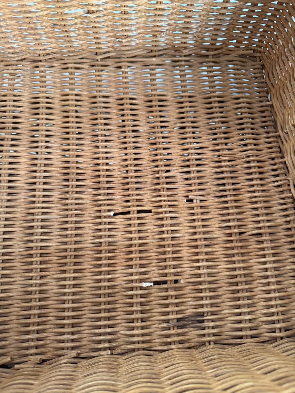 Woven Ratan Storage Baskets - Sold Individually