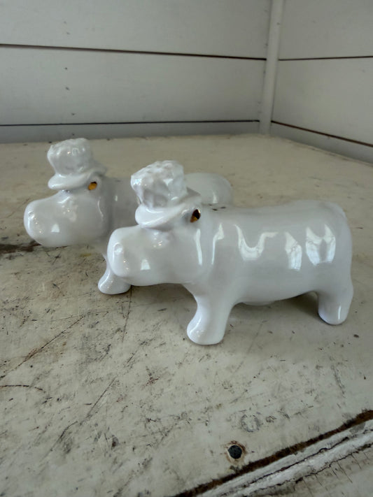 Hippo Salt & Pepper Shaker Set