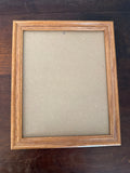 Wood 8x10 Oak Frame - Will Get Makeover and Print