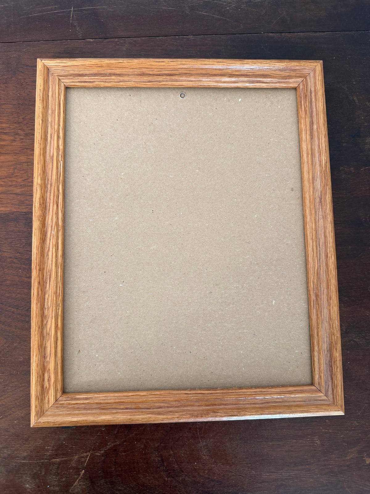 Wood 8x10 Oak Frame - Will Get Makeover and Print