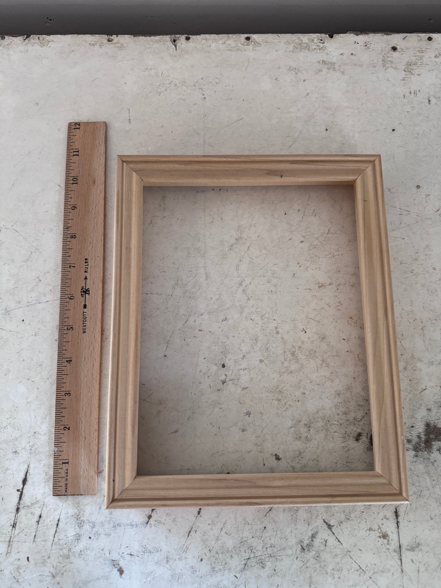 8x10 wood frame will get makeover and Art Print