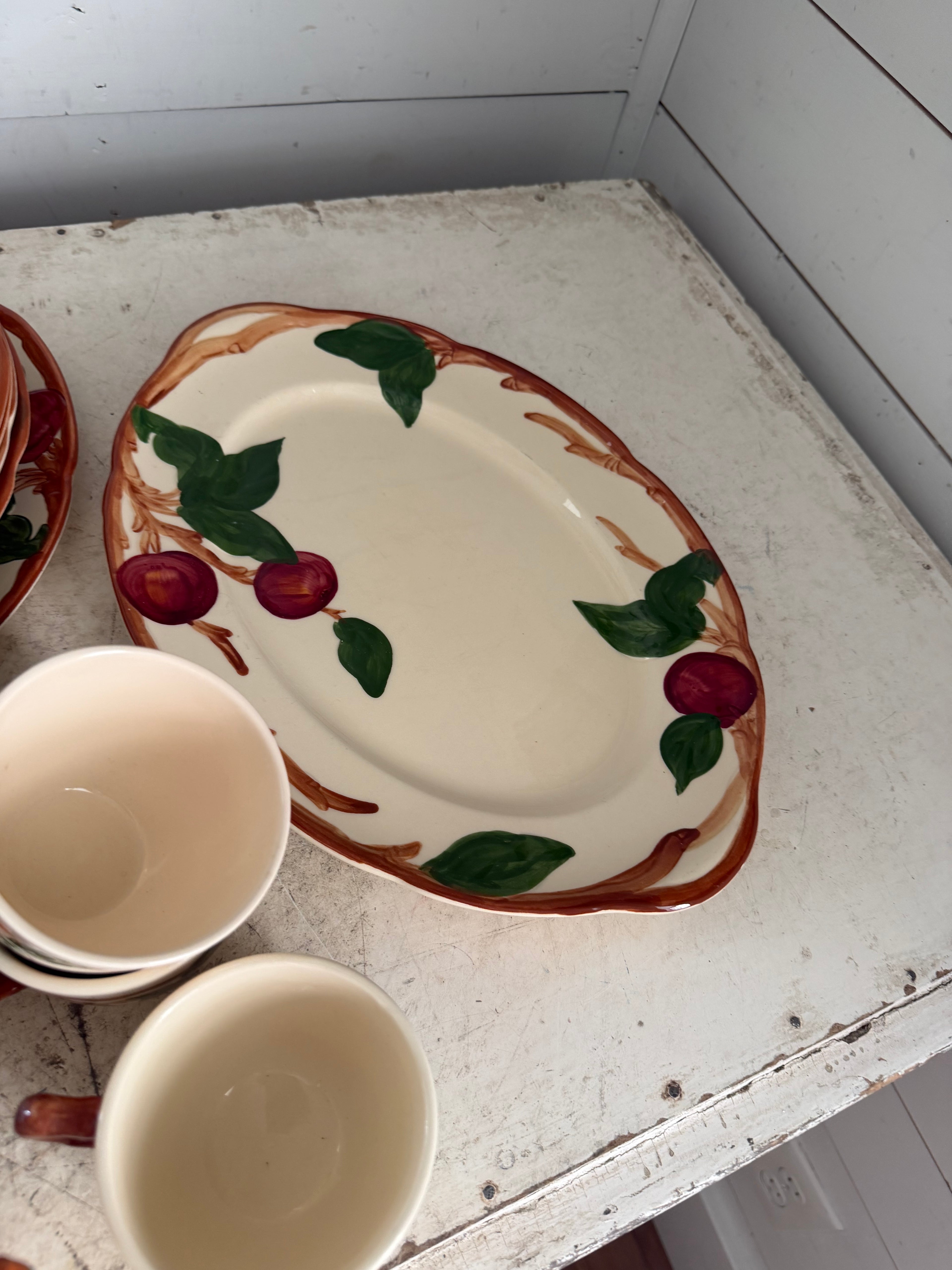 Franciscan Apple pattern Dishes sold individually