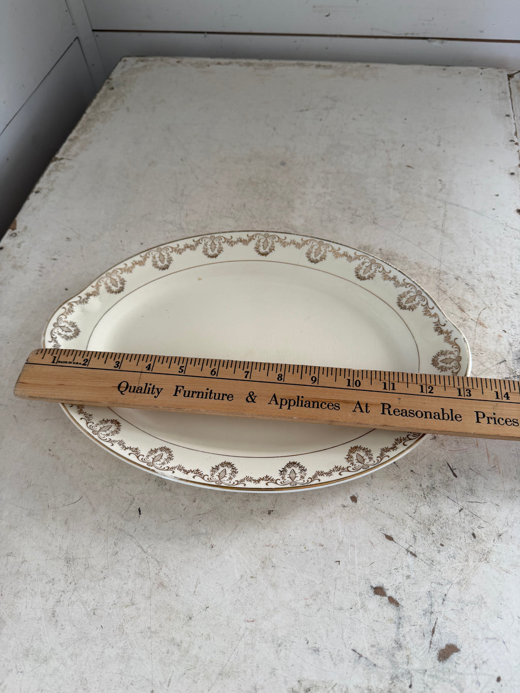 Taylor, Smith and Taylor Co. USA Platter with Handles