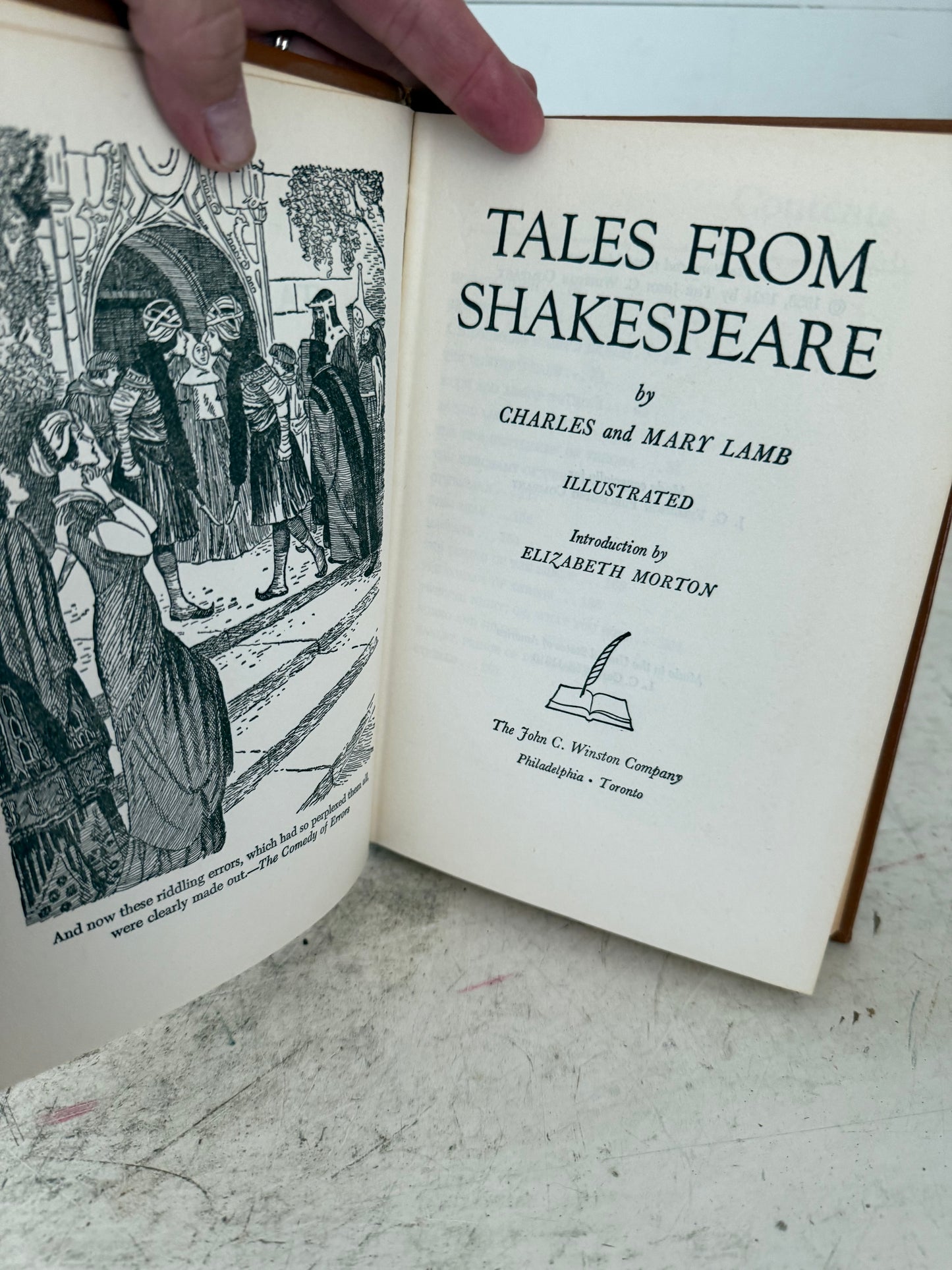 Vintage great books for children that Shakespeare and Pinocchio set