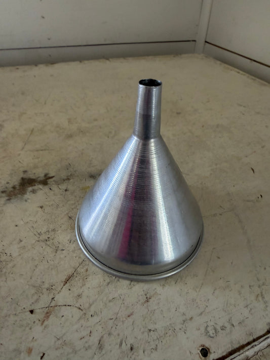 Vintage aluminum funnel