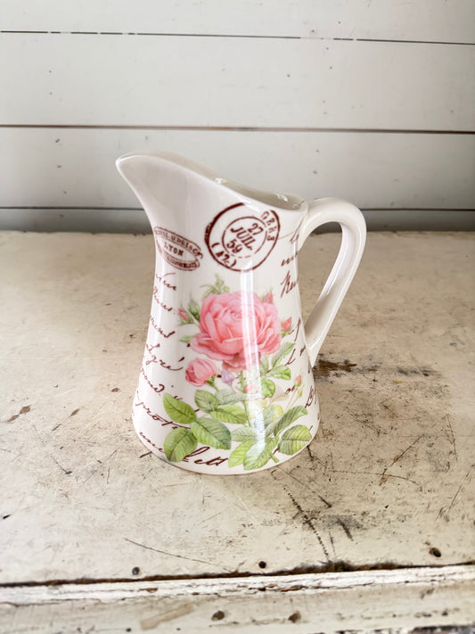 Ceramic Teleflora Pitcher