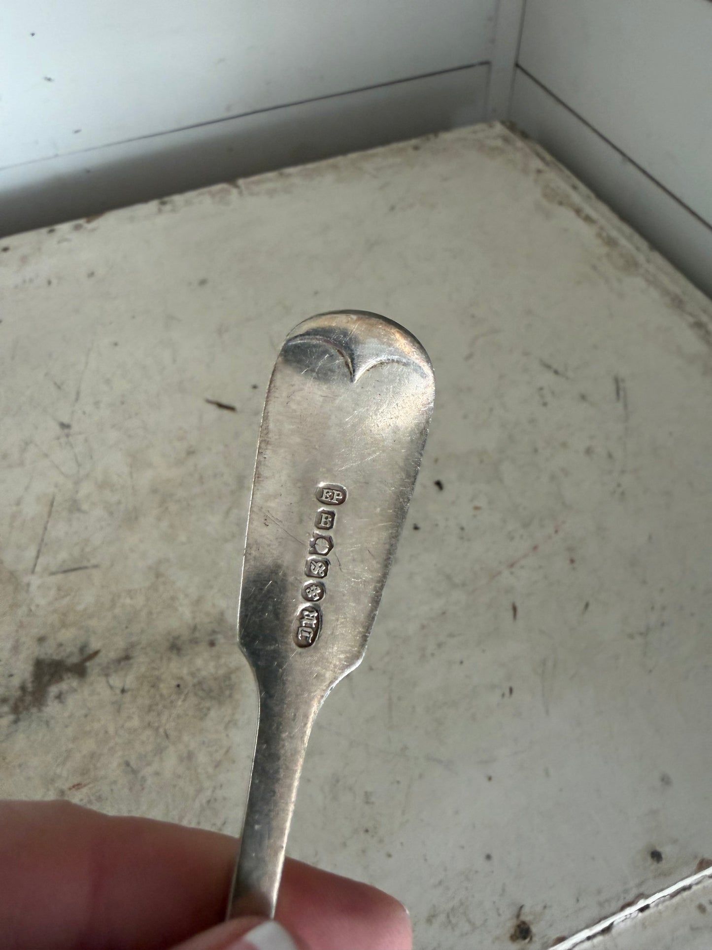 19th Century Ladel Spoon EP Silverplate