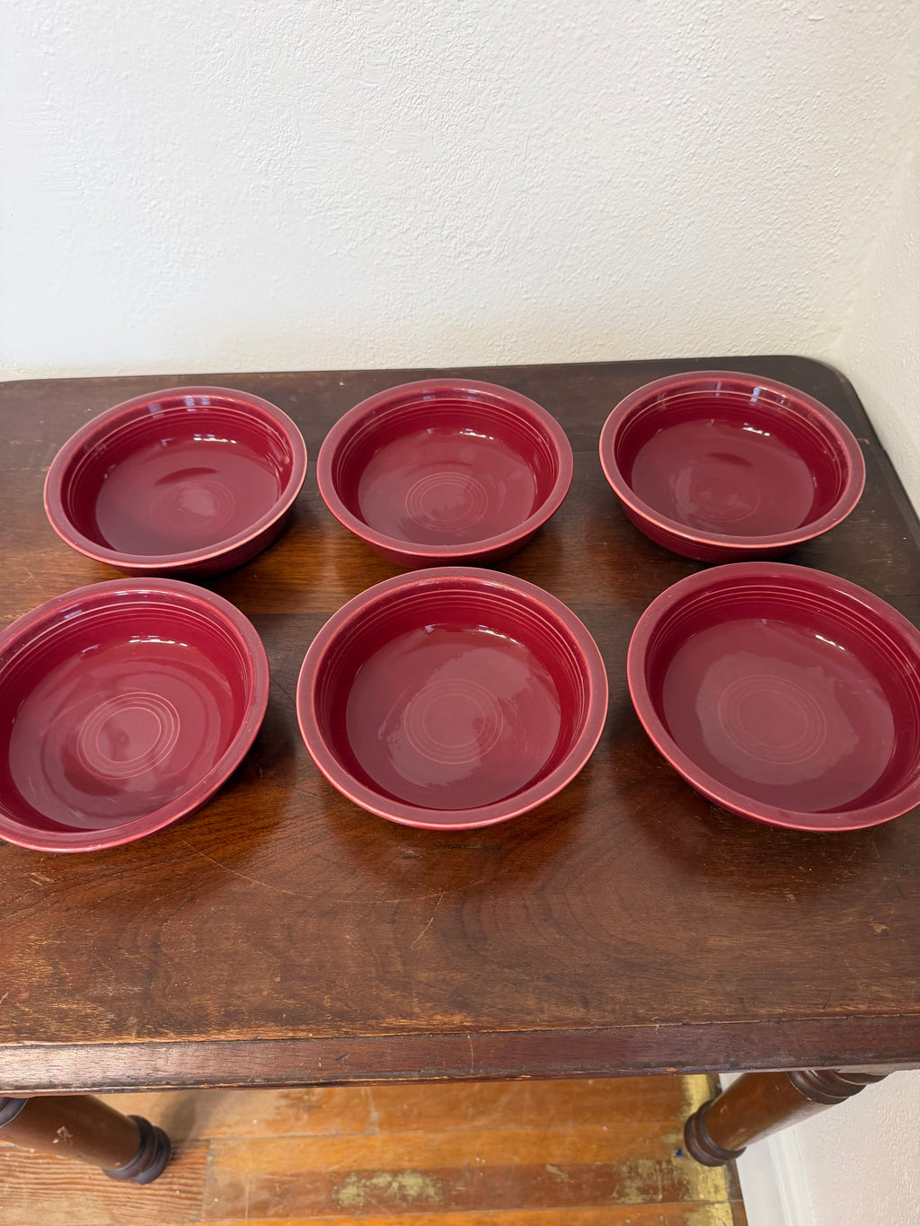 FiestaWare Cinnabar 6” Bowl - Sold Individually