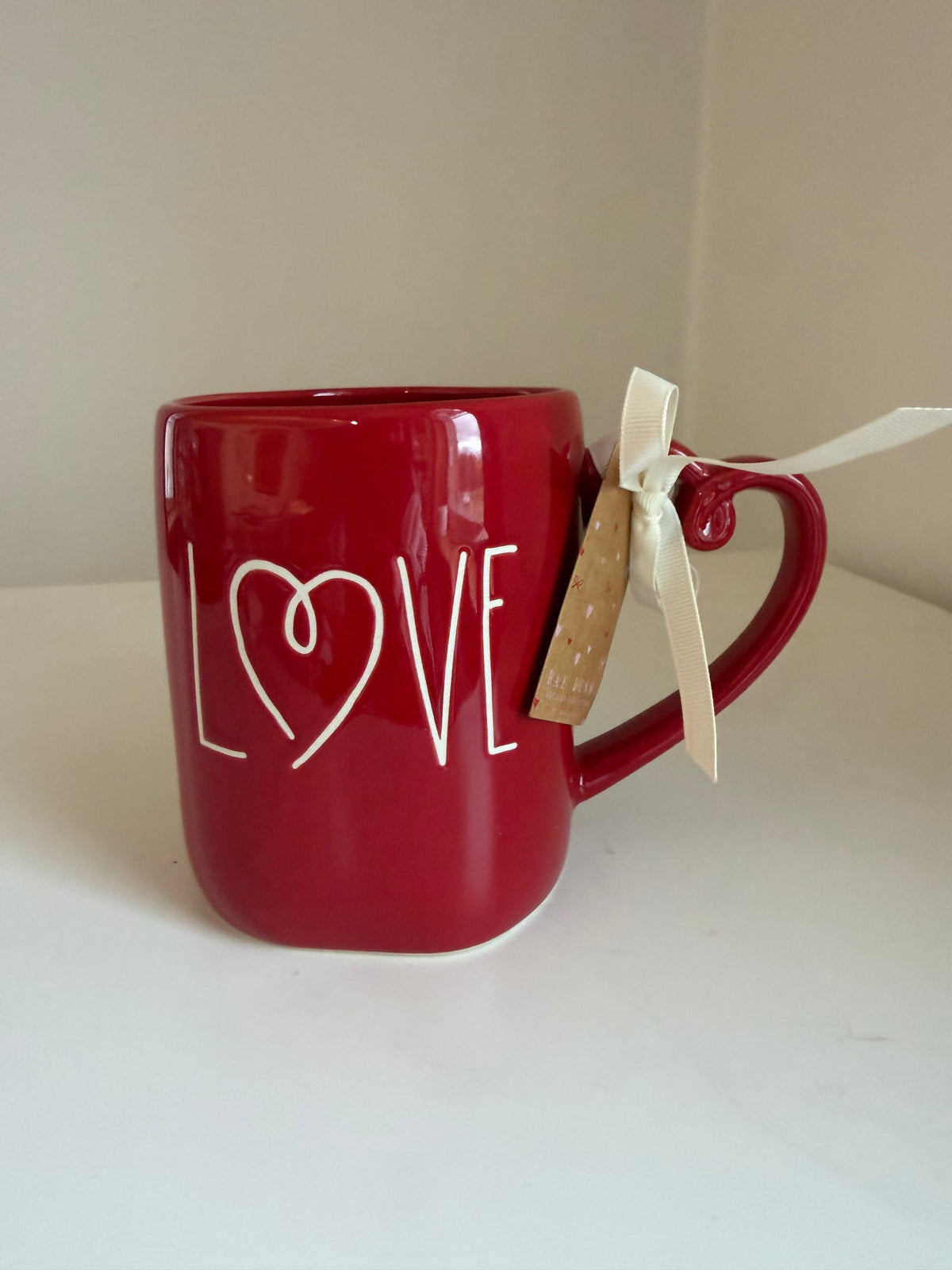 Rae Dunn "LOVE" Valentine’s Day coffee mug