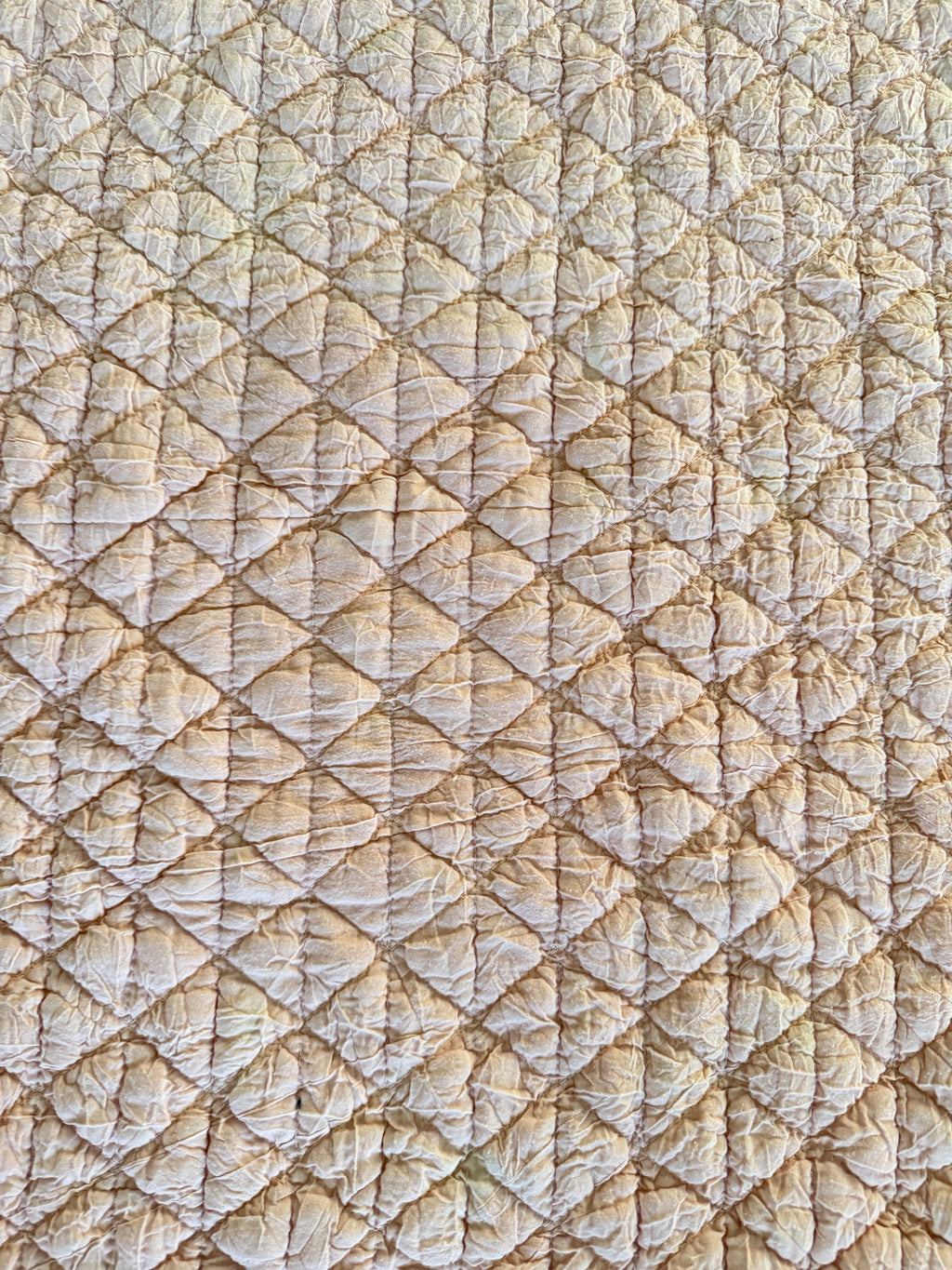 Pink Quilted Queen Size Comforter - piling and age as shown