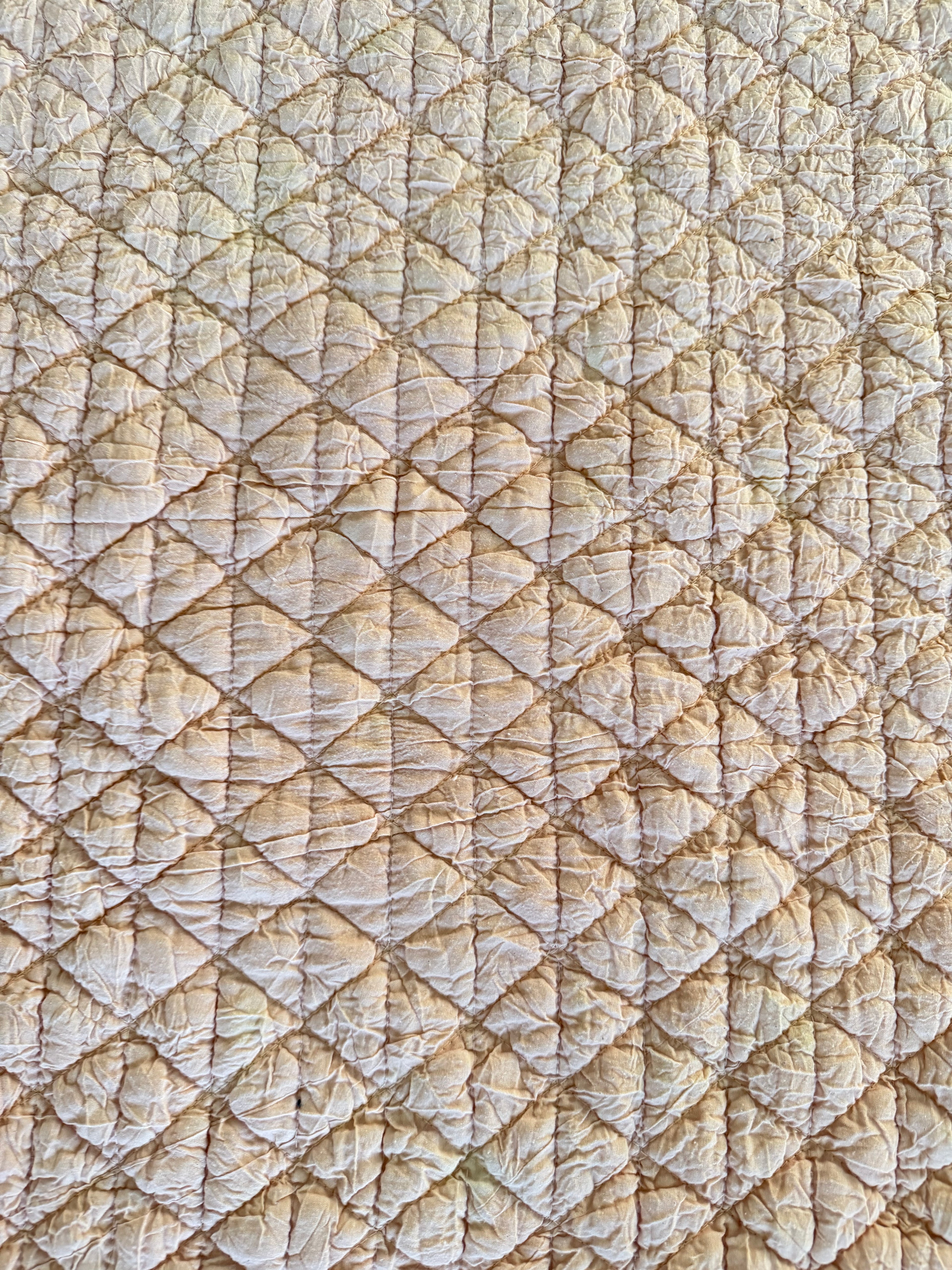 Pink Quilted Queen Size Comforter - piling and age as shown
