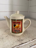 Ceramic rooster teapot
