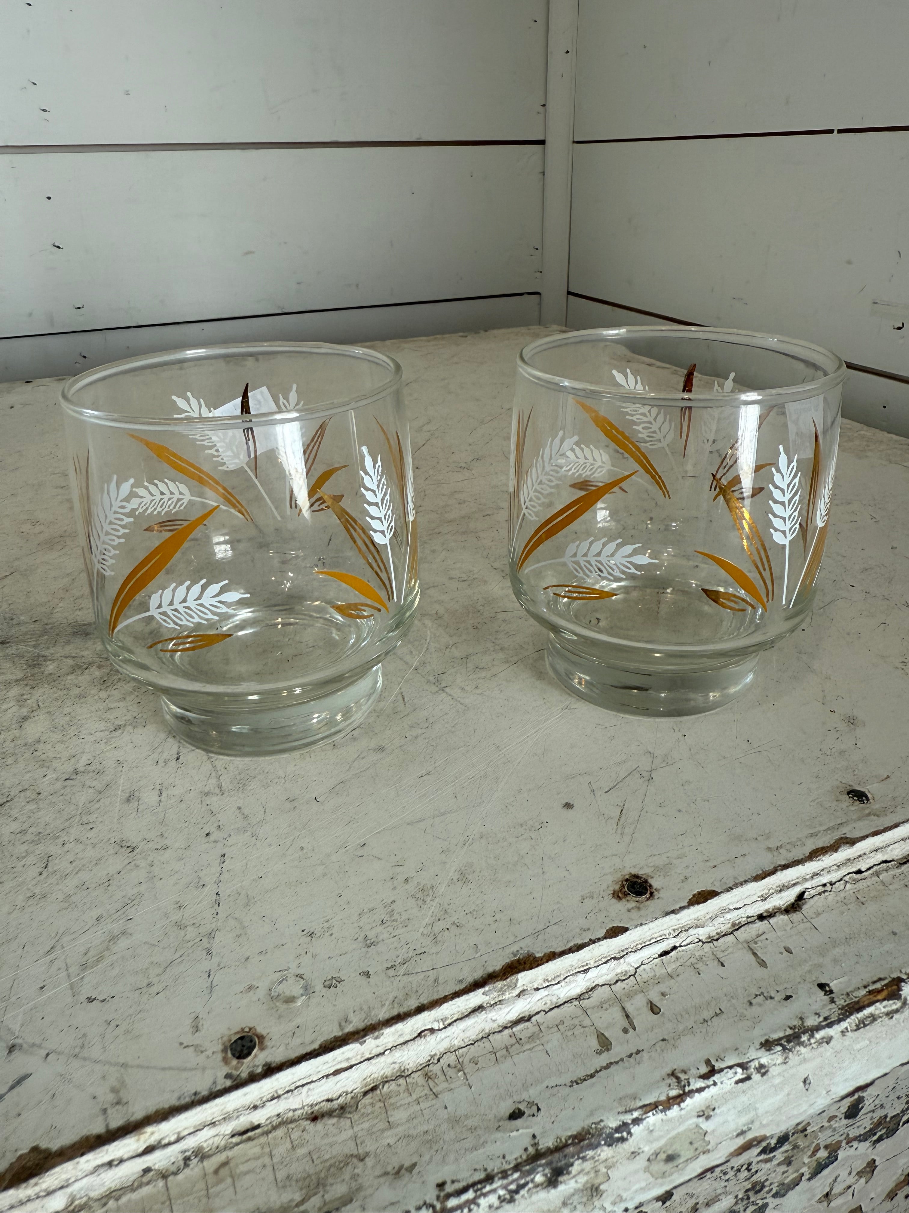 Set of Libby Wheat Glasses