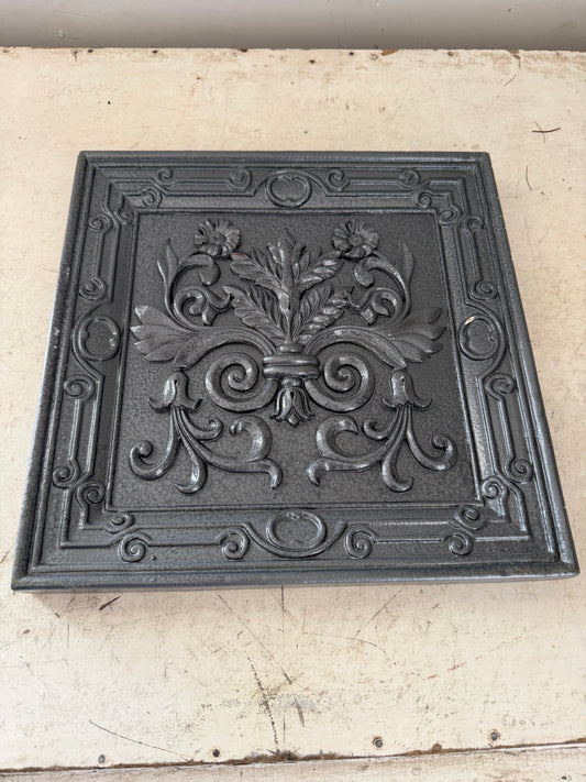 Resin fiberglass Ceiling Tile Style Wall Plaque - hand Painted - Sold Individually