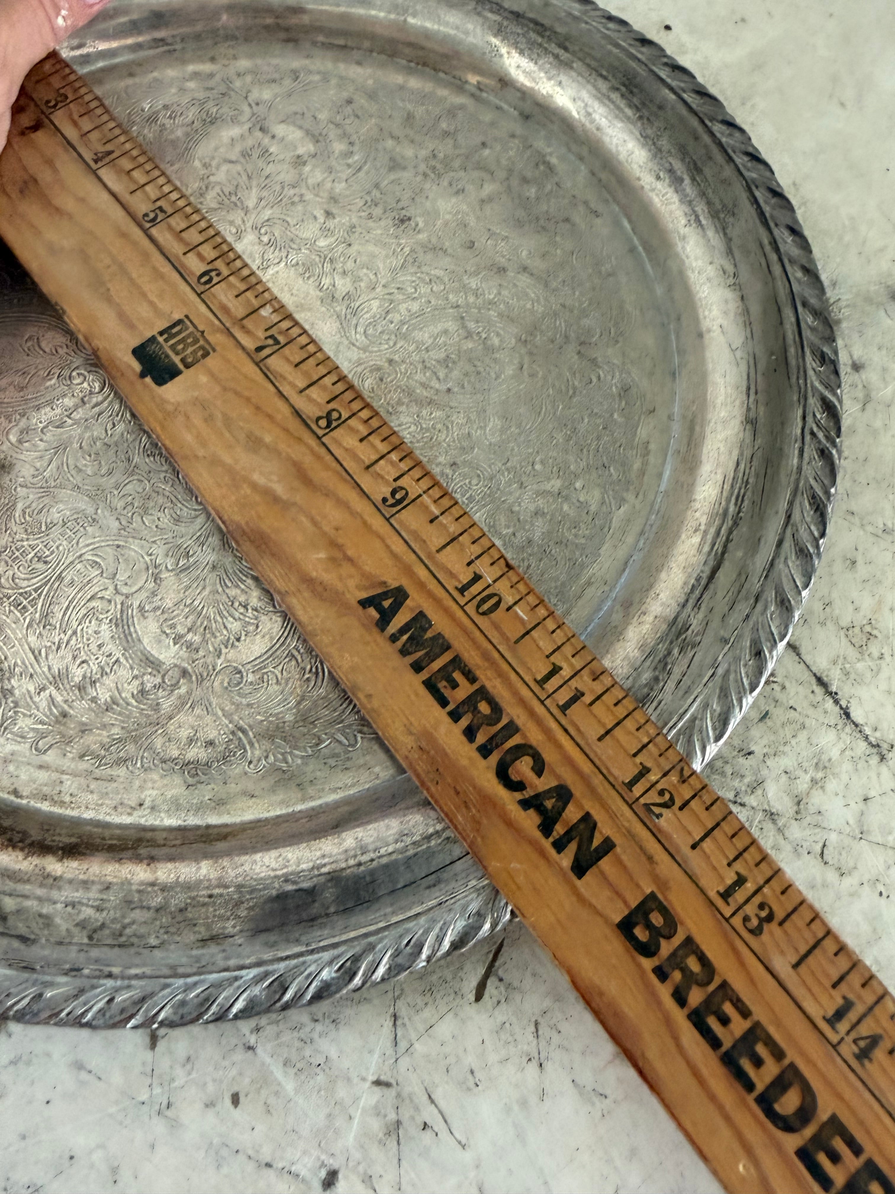 Silver tray will get makeover