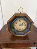Vintage octagonal wooden wall clock will get makeover