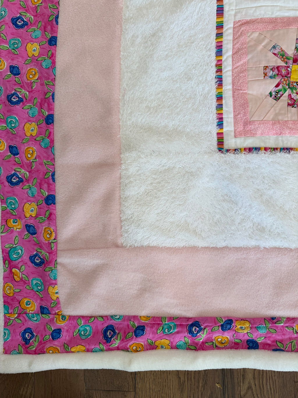Handmade Patch Work Quilt - Twin