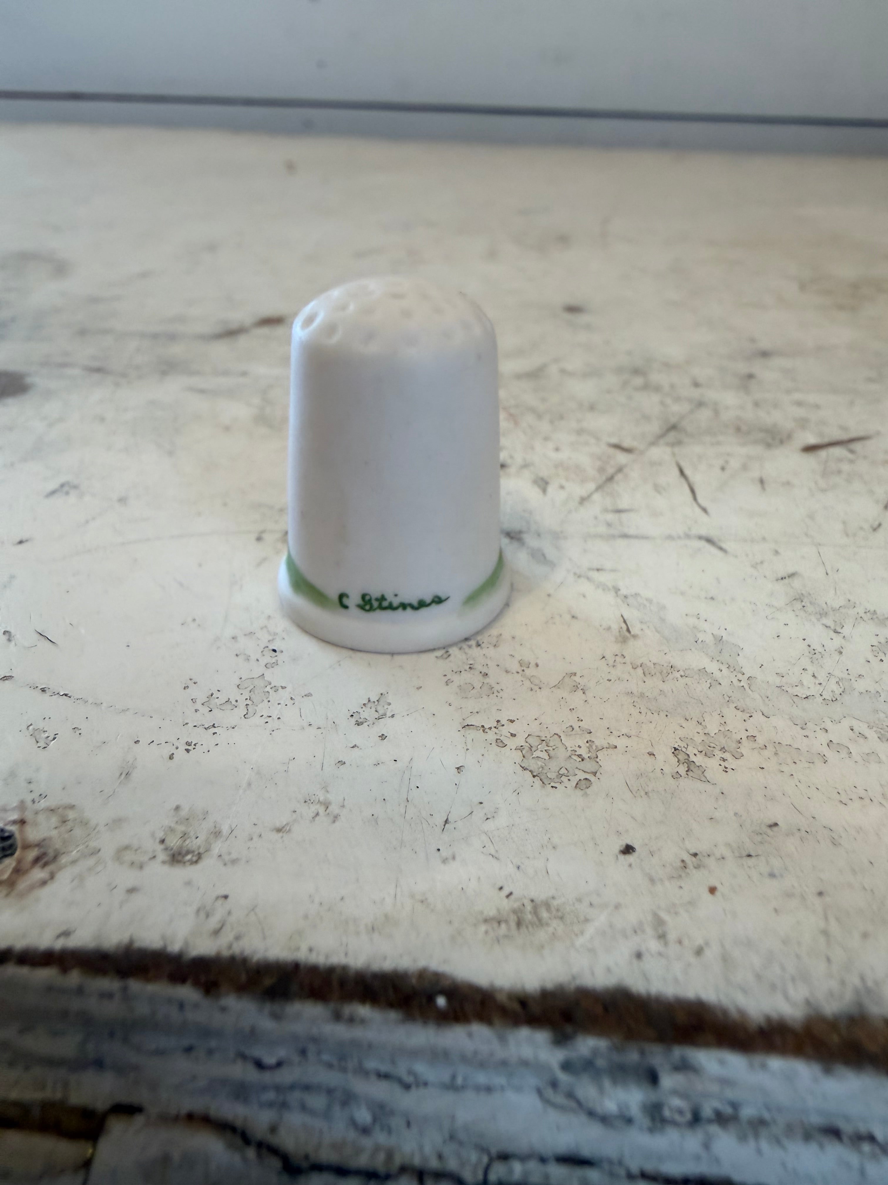 Assorted Ceramic thimbles sold individually