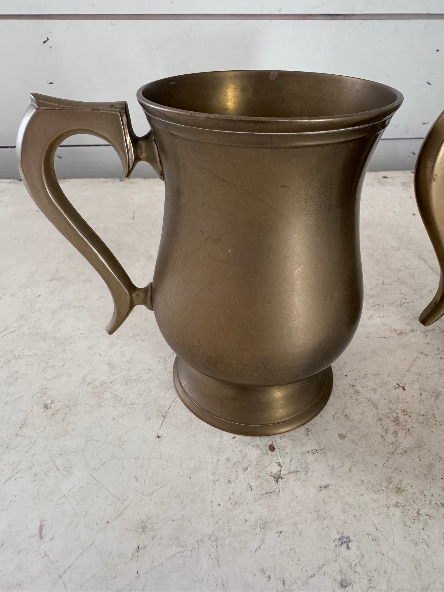 Vintage Brass Pub Tankard - SOLD INDIVIDUALLY