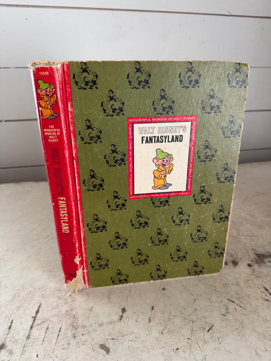 Walt Disney Disney’s fantasy land book