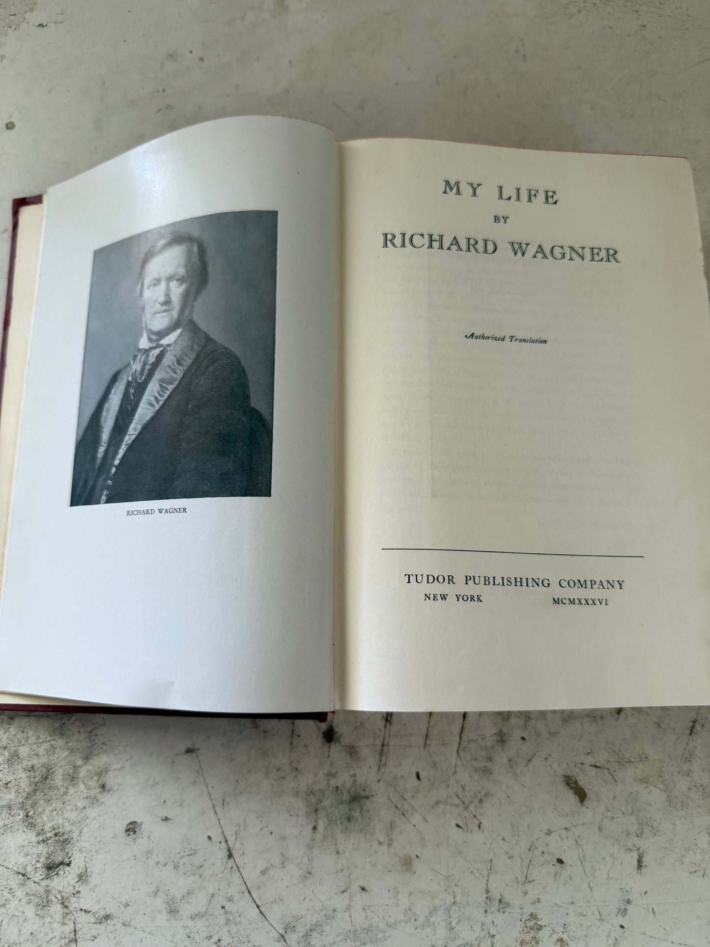 My Life - Richard Wagner Book