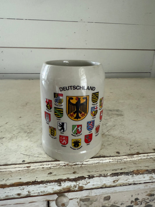 Deutschland Mug/Stien-Made in Germany-Shield Crest Flag-Europe