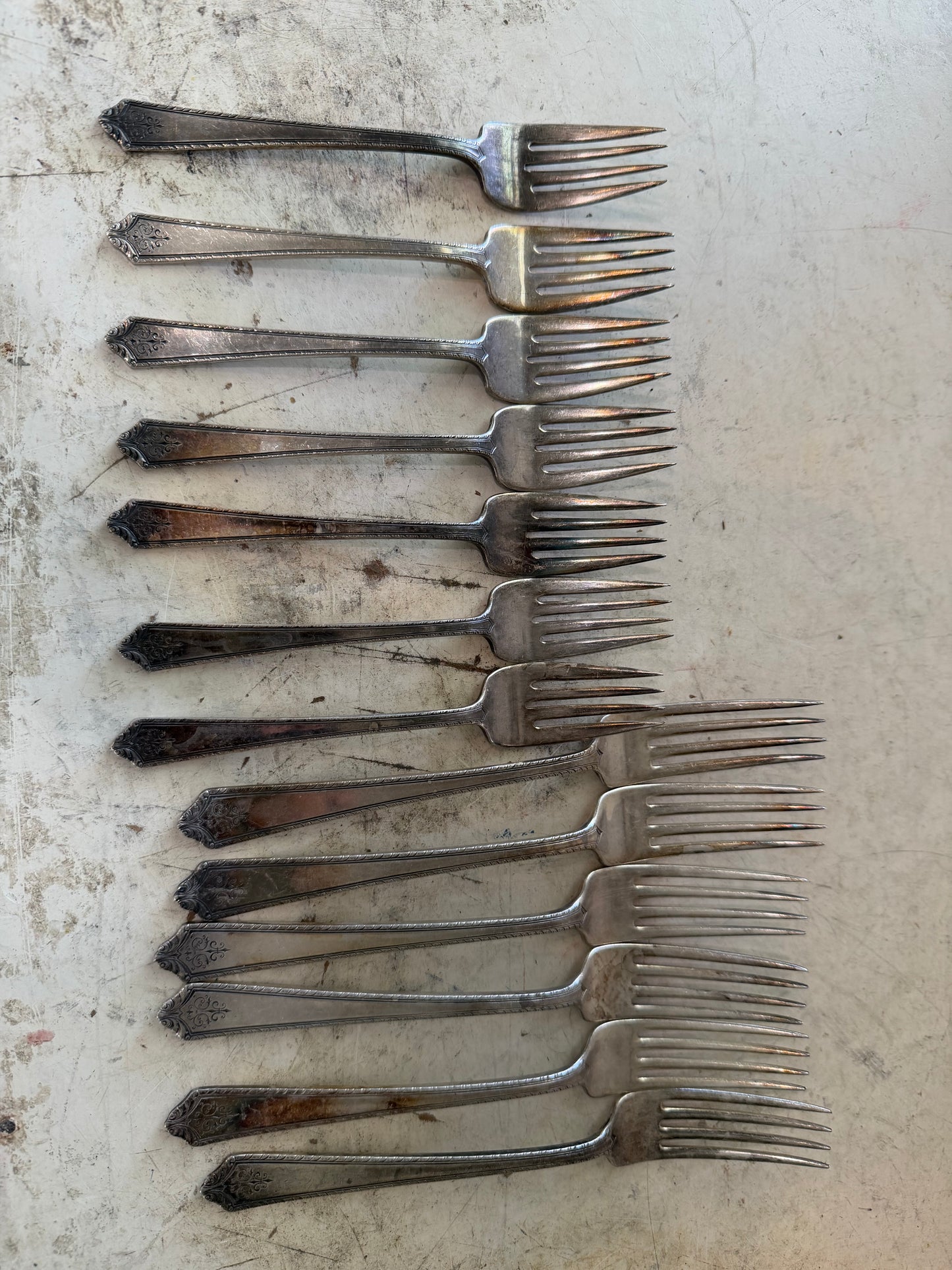 Holmes & Edward’s Silver Plate Forks Sold Individually