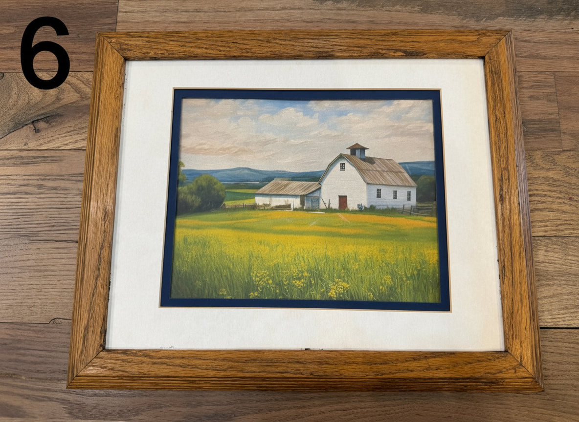 Zeb’s Framed Barns sold individually