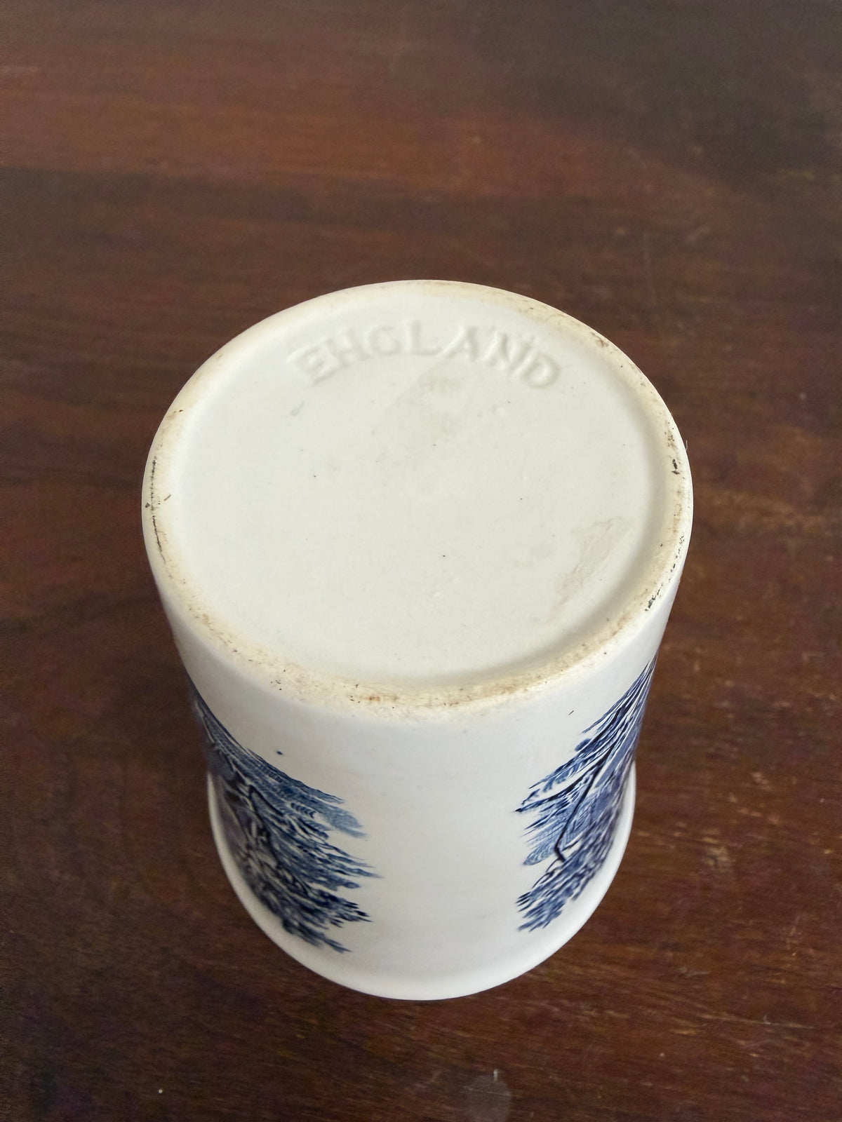 Staffordshire Liberty Blue Mug Made in England