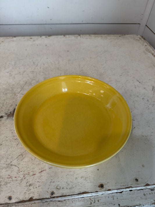 Fiesta Sunflower 8 1/4” Pie Plate~Fiestaware~HTF~Retired