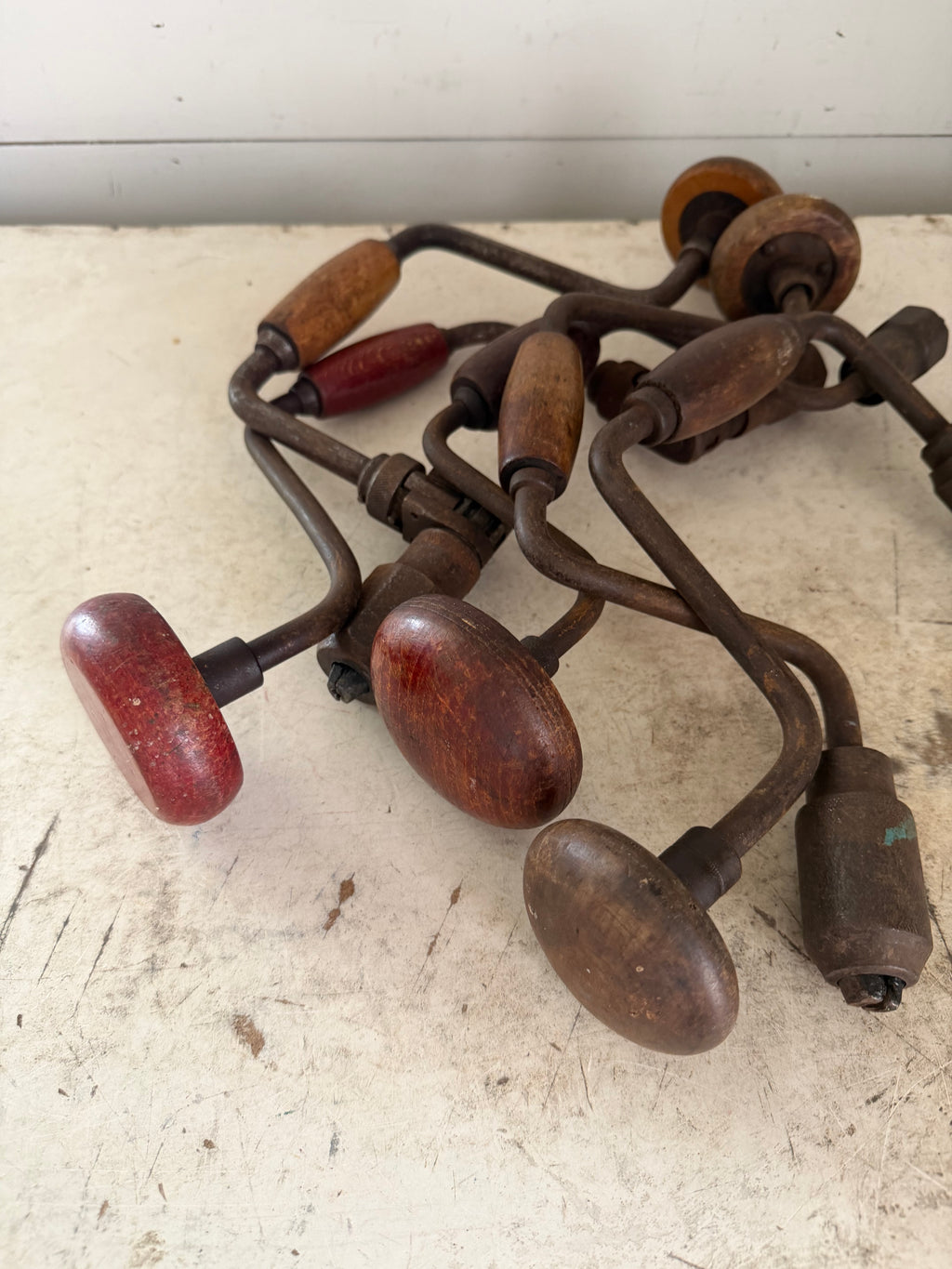 Antique English brace and bit - sold individually