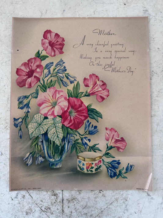 Vintage Mothers Day Wall Art