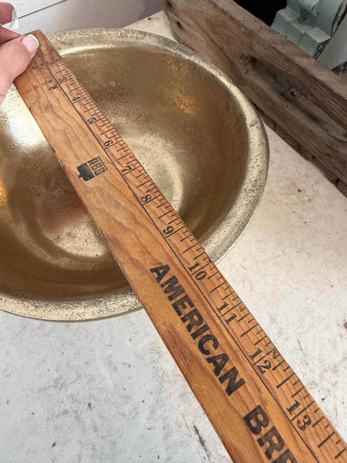 Cravings By CHRISSY TEIGEN 10 Inch cast metal Bowl in Champagne Gold