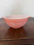 vintage Pyrex Pink Gooseberry Cinderella Mixing Bowl #442 - 1 1/2 qts as is