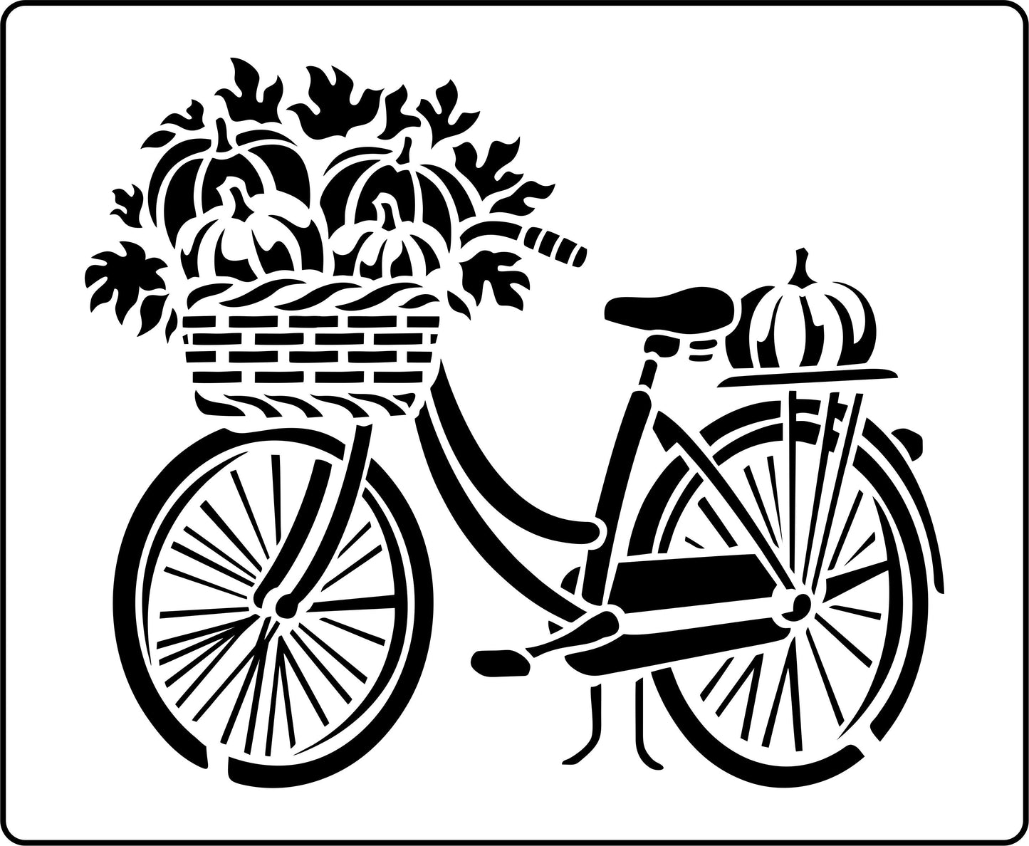 Fall Bicycle | JRV Stencils