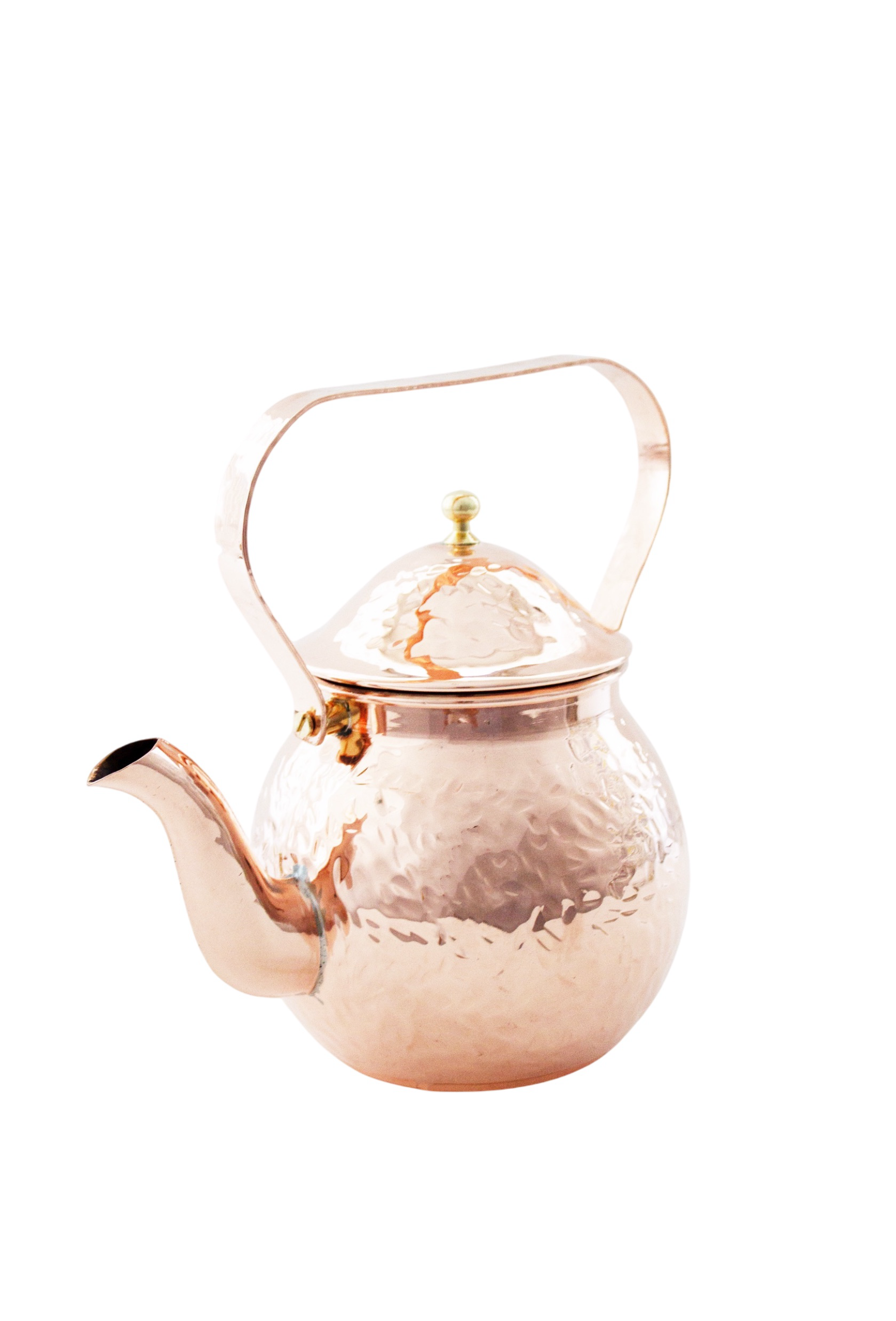 Coppermill Kitchen Vintage Inspired Hand Hammered Teapot - copper