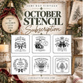 JRV Stencil Subscription | Sign Up by 10/12/26 To Get October 2026 Stencils