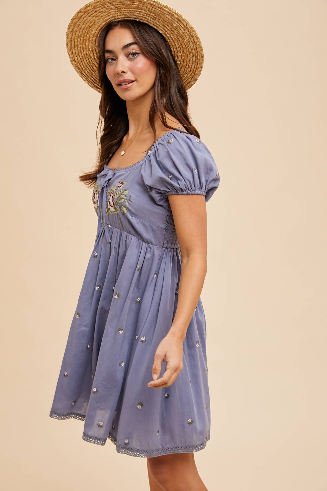 Embroidered Dress