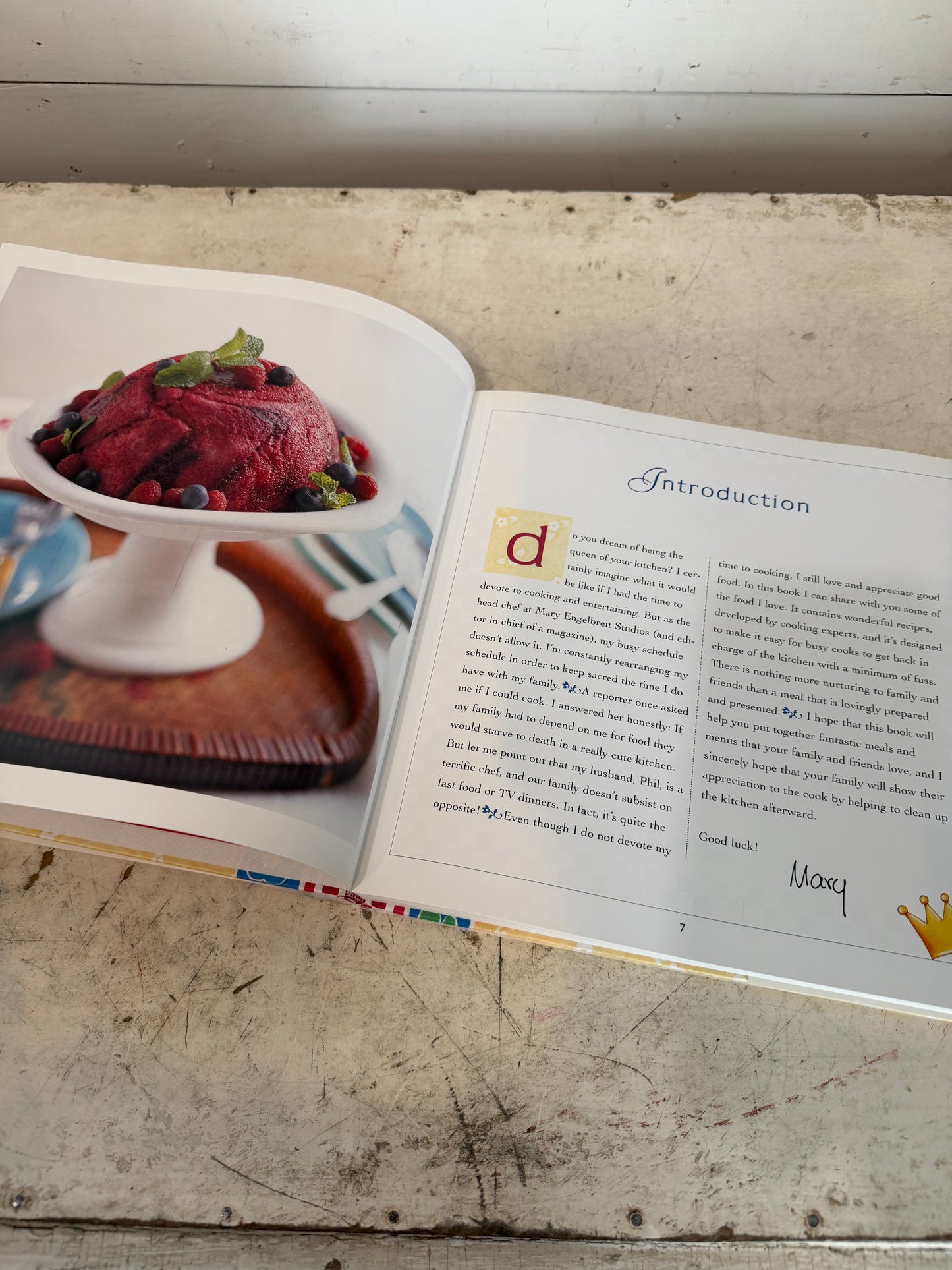 Mary Engelbreit's "Queen of the Kitchen Cookbook"