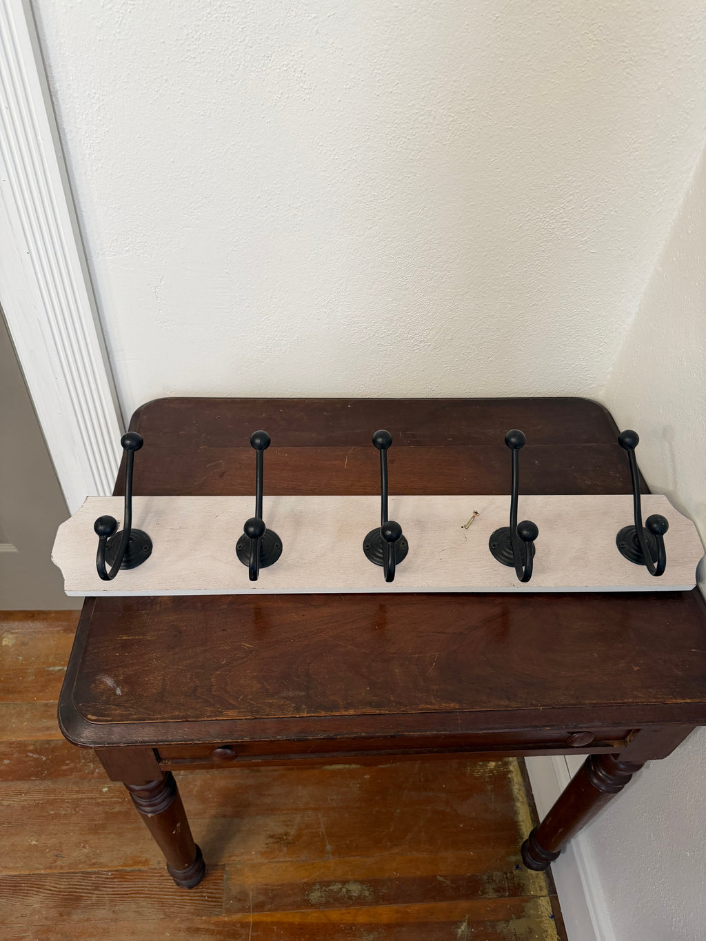 5 Hook Coat Rack - Will Get Makeover