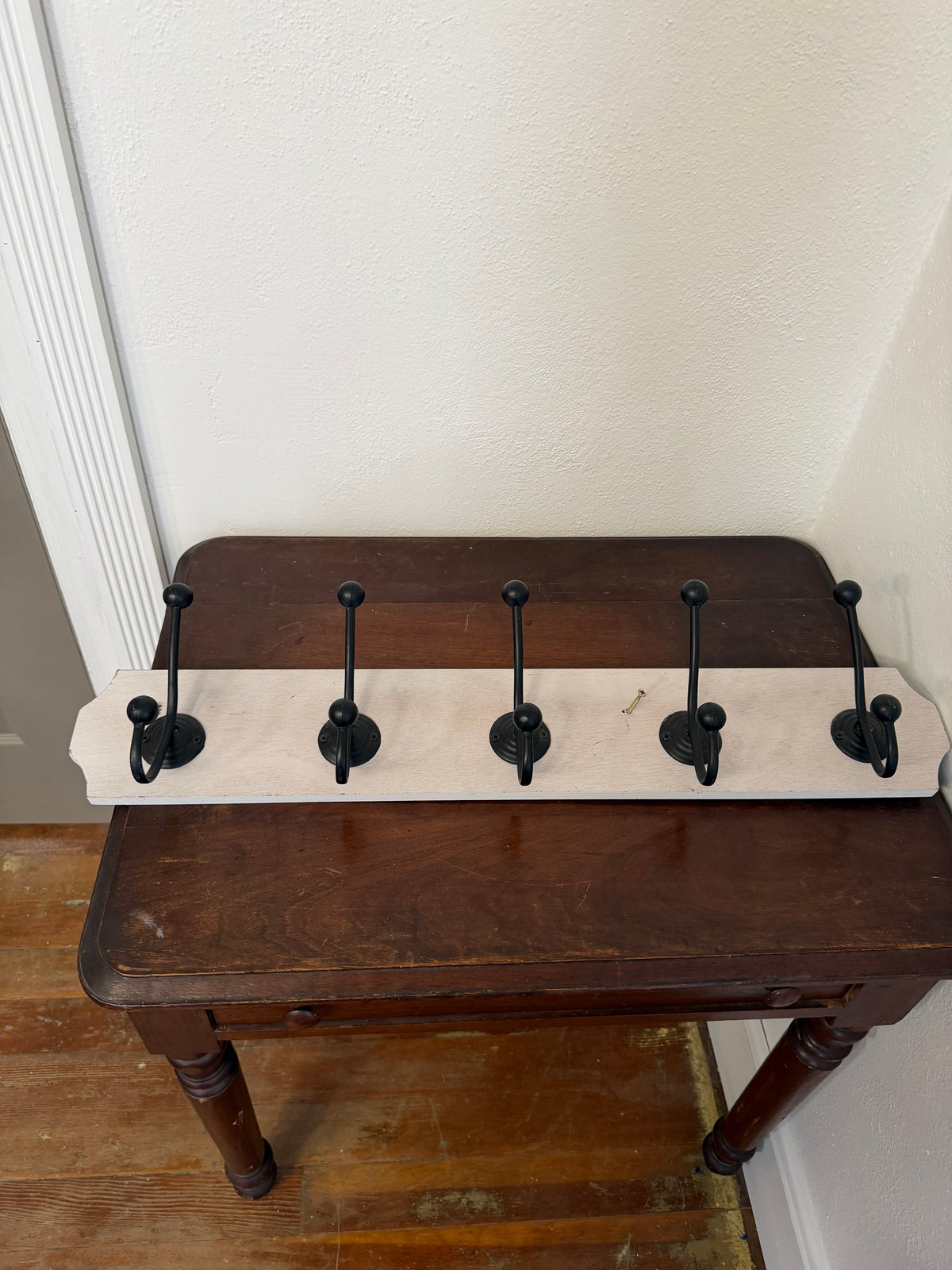 5 Hook Coat Rack - Will Get Makeover