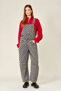 SLOUCHY RELAX FIT DENIM OVERALL