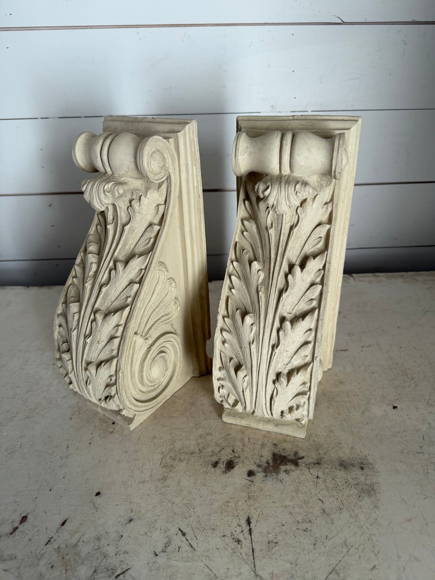 Pair of Georgian style corbels Will get makeover
