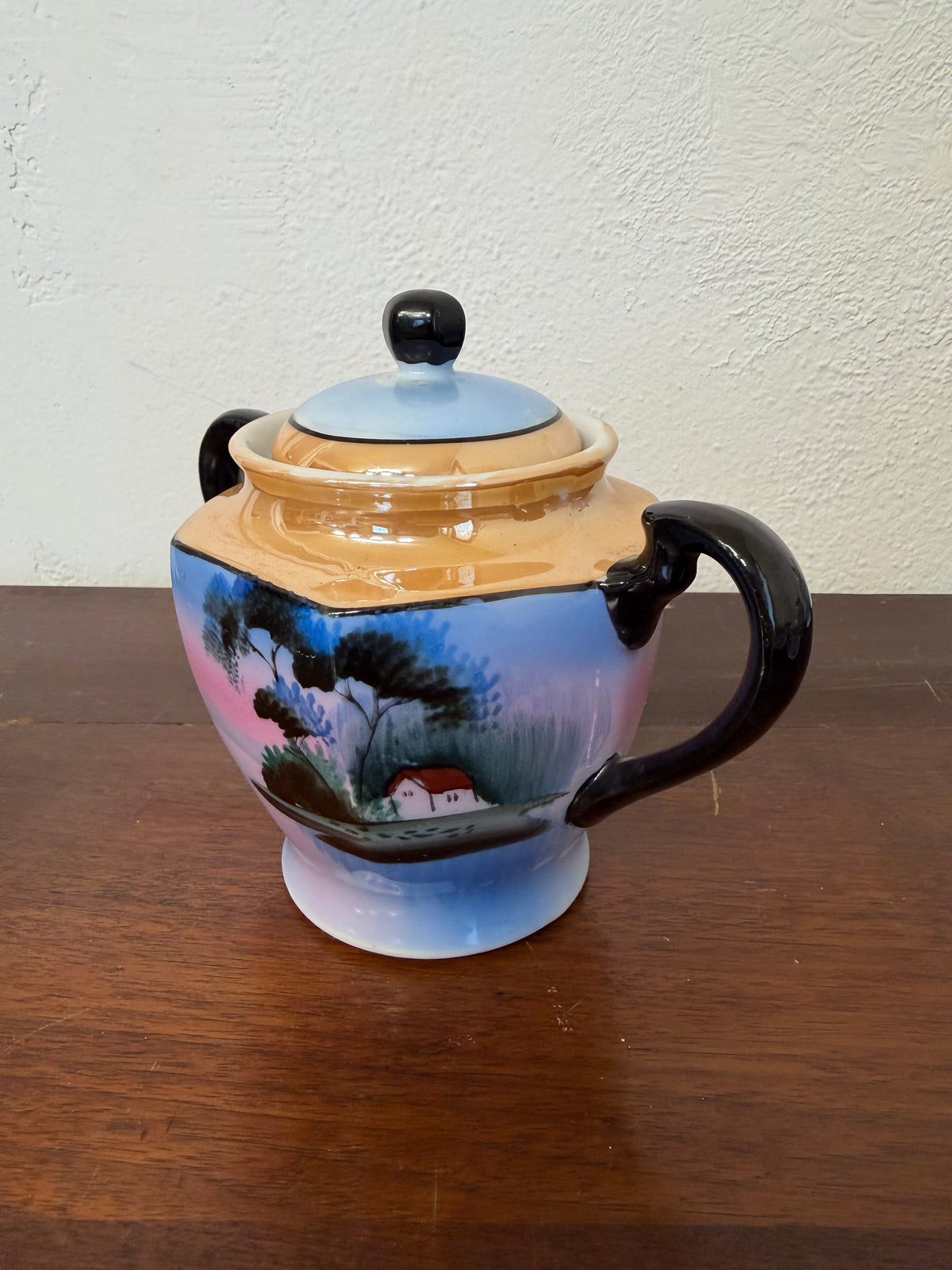 Vintage Japanese lusterware tea set - sold individually