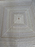 Cream Oversized Afghan