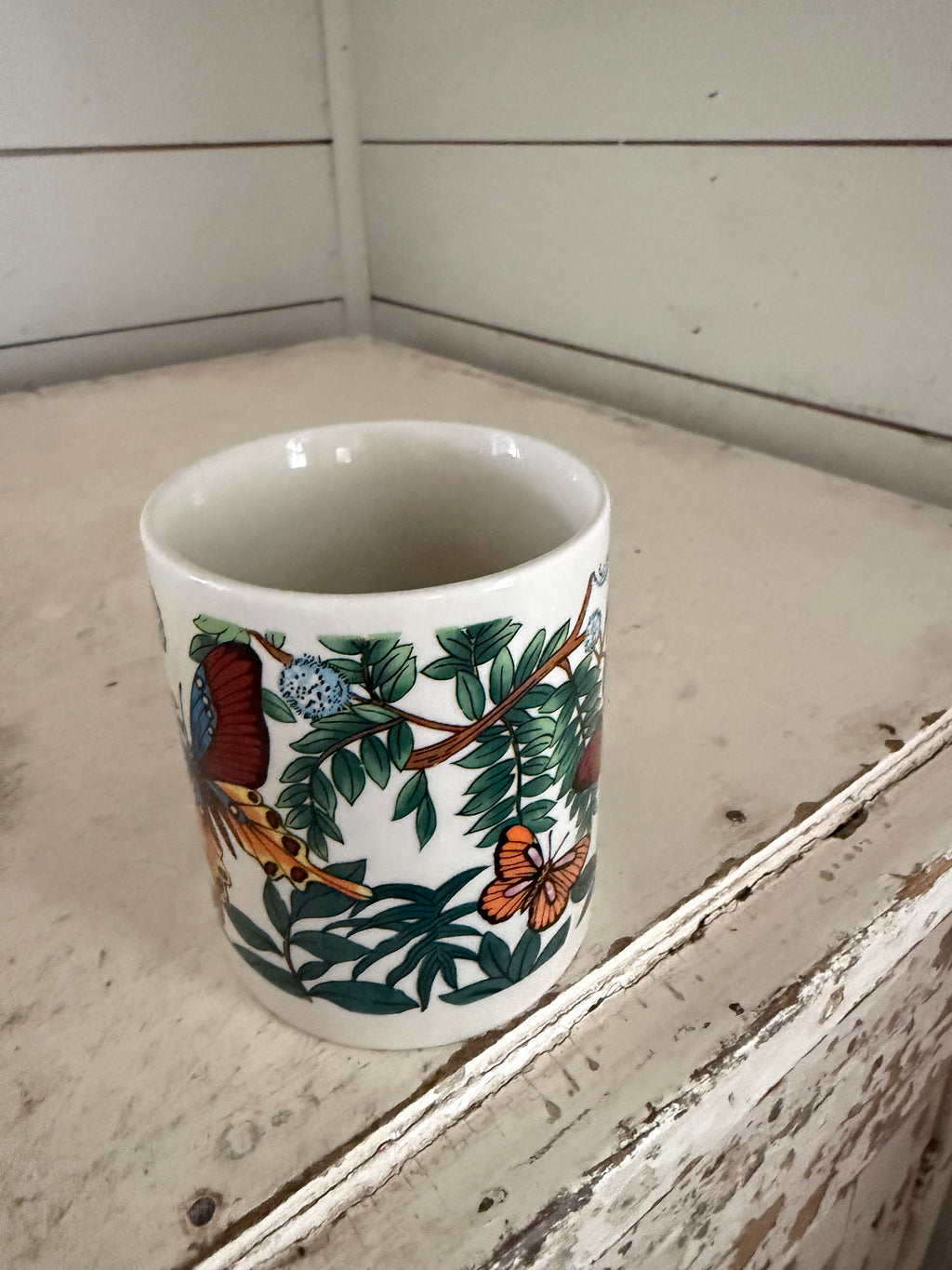 70’s butterfly Imported by McCRORY Stores Coffee Mug