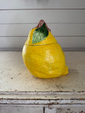 Lemon cookie jar