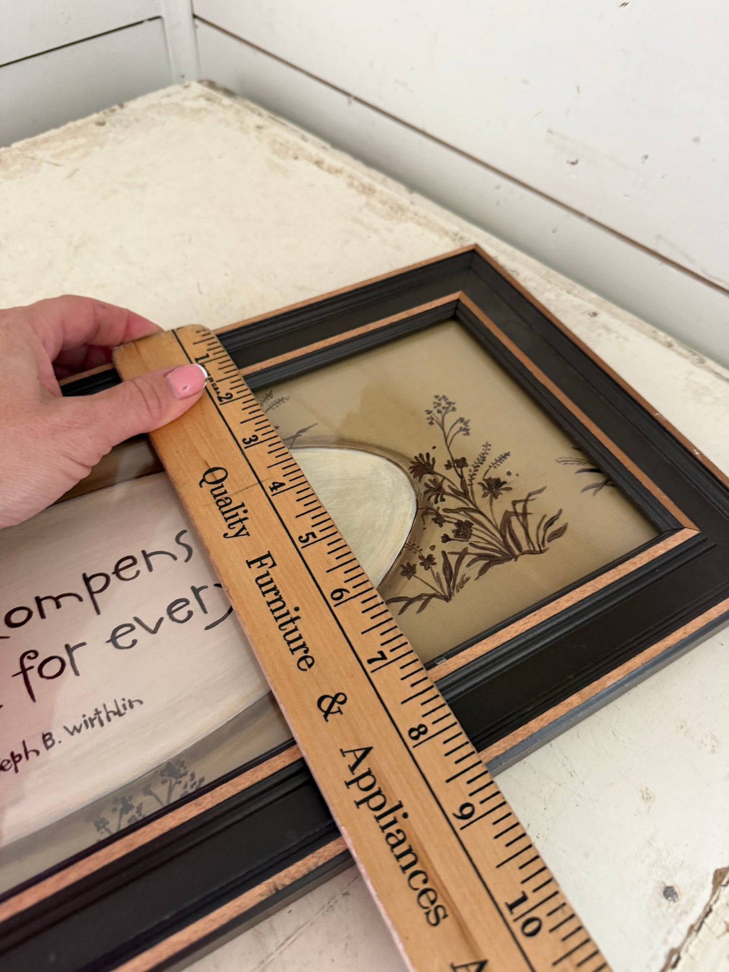 Rectangle frame will get painted with new art