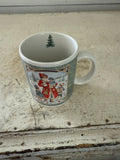 Vintage Betty Whittaker Santa mug made for JCPenney